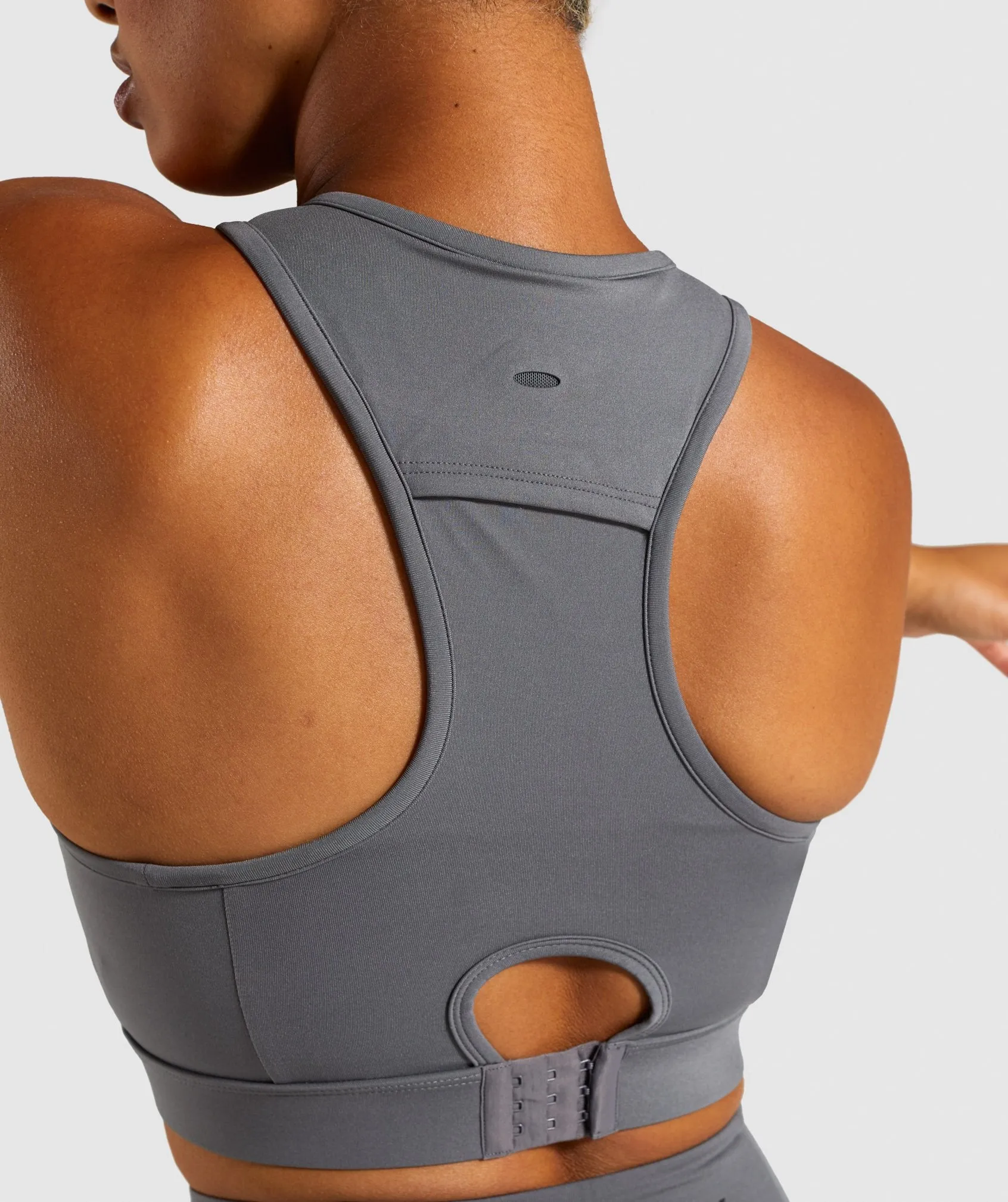 Gymshark Non Stop Sports Bra - Grey