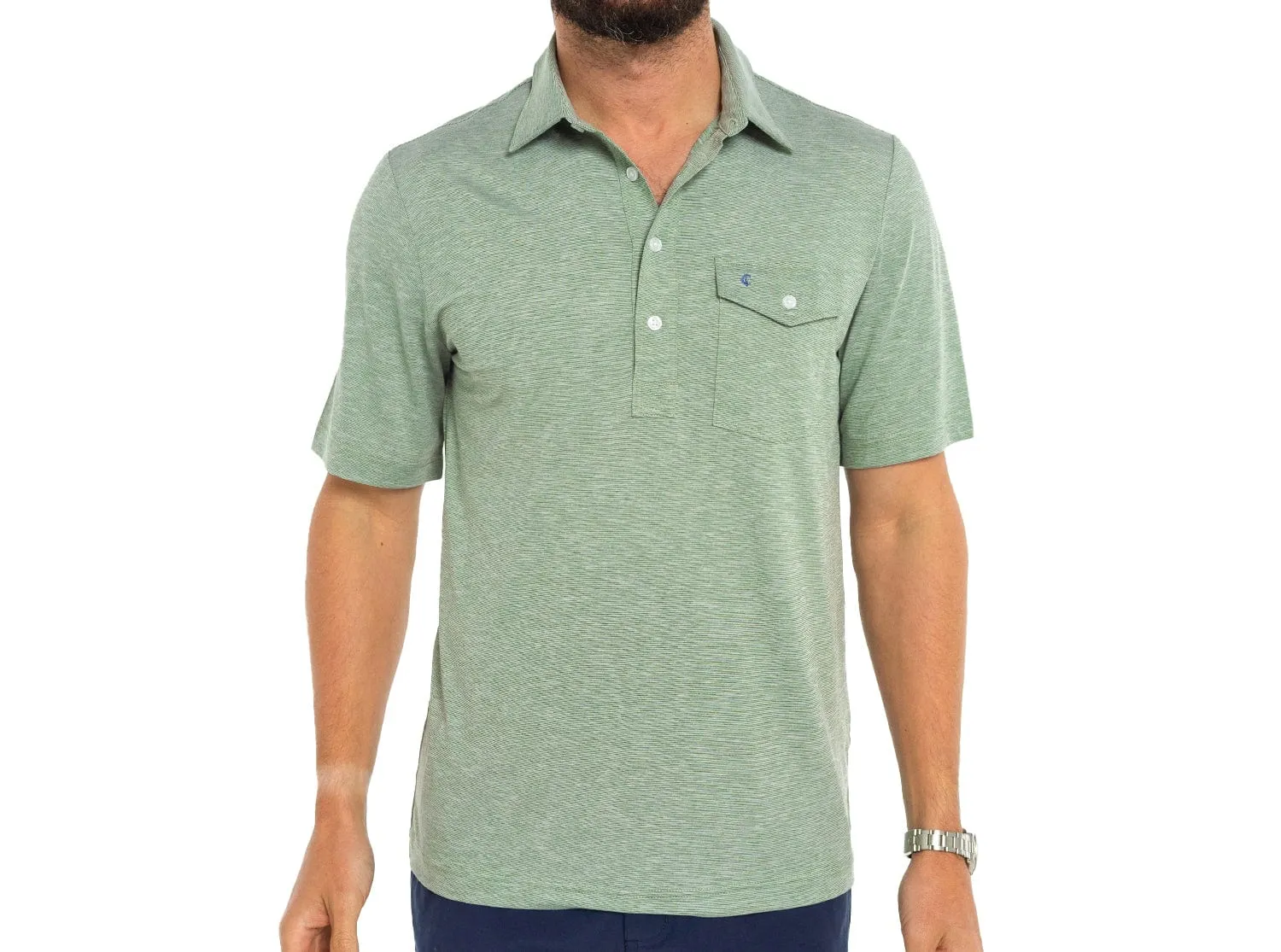 Heather Performance Sport Players Shirt - Rattlesnake