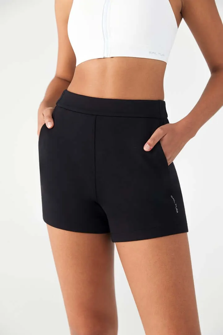 HiTense™ Front Zip Sports Bra & Running Short Set