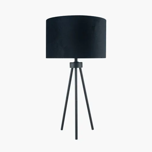 Houston Matt Black Table Lamp