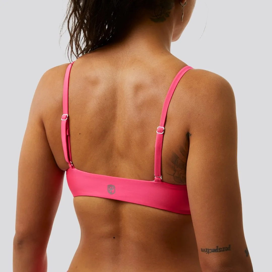 Inlet Bikini Top (Hot Pink)