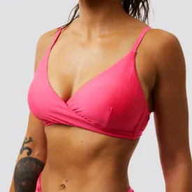 Inlet Bikini Top (Hot Pink)