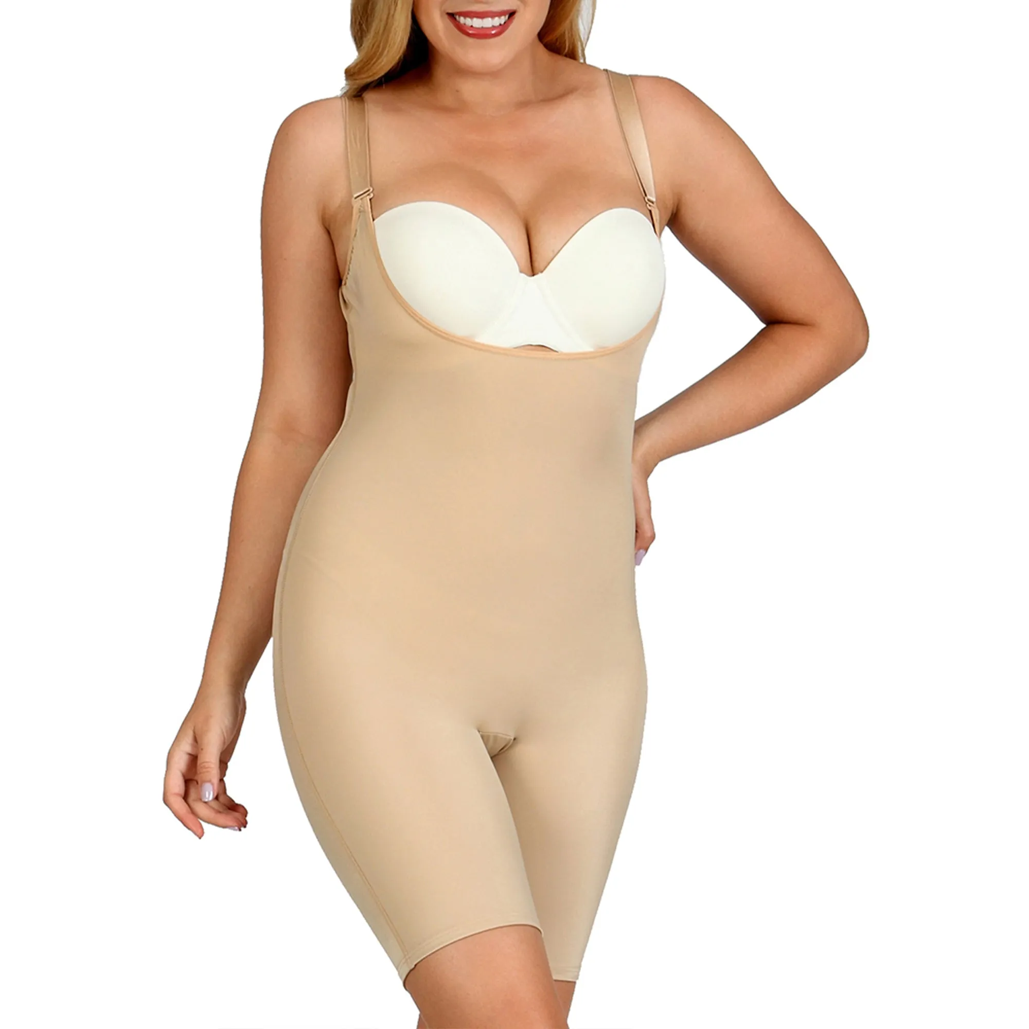 InstantFigure Plus Size Underbust Bodyshorts WBSS016C