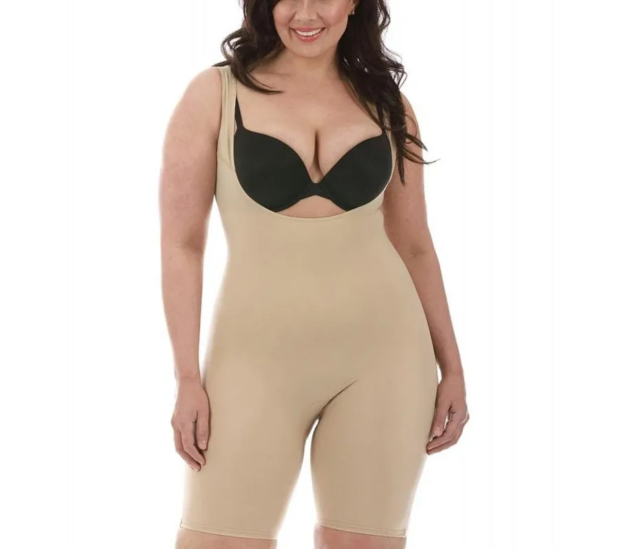 InstantFigure Underbust Bodyshorts Plus Size Shapewear WB40161C