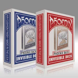 Invisible Deck (Various styles and sizes) - Trick