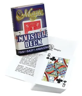 Invisible Deck (Various styles and sizes) - Trick