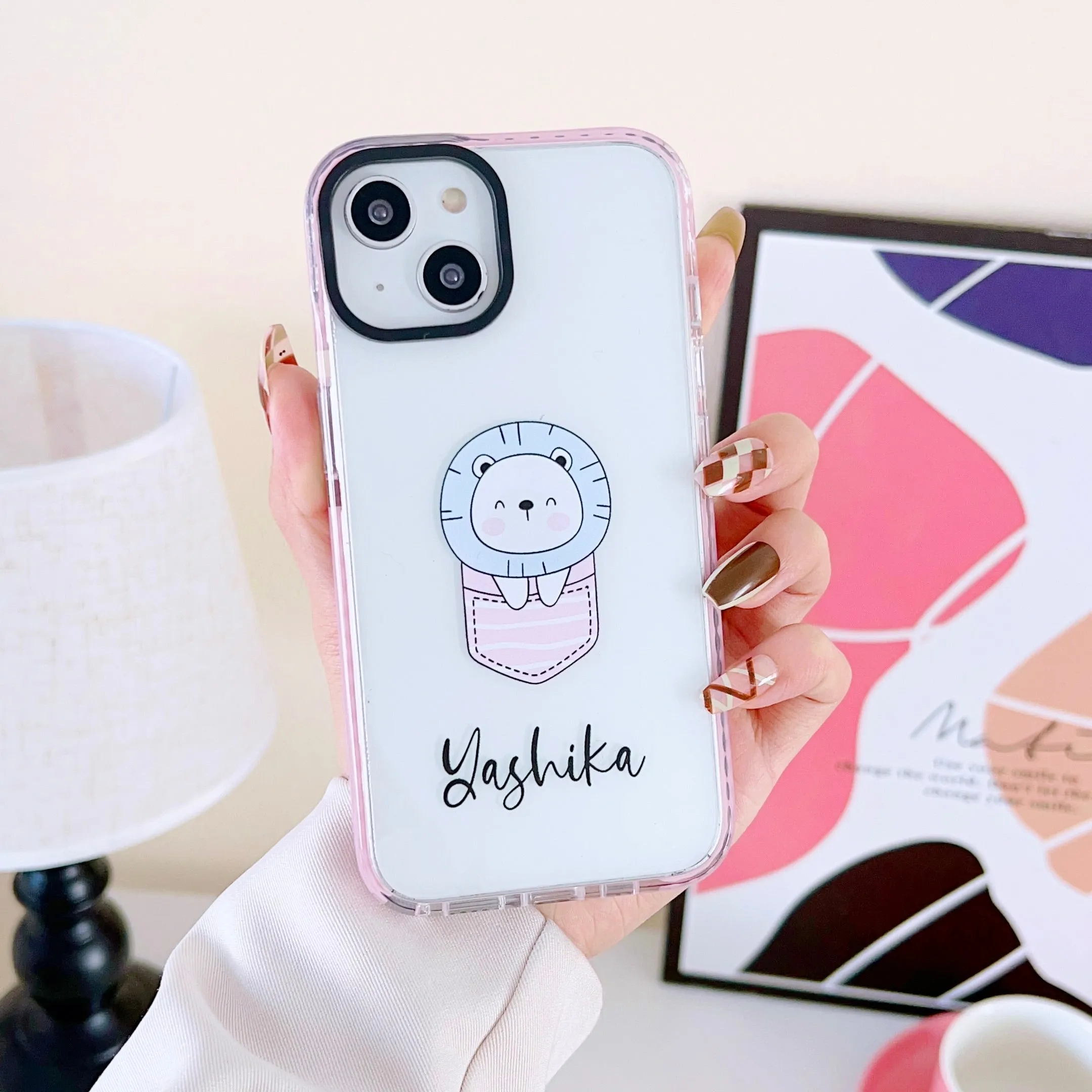 iPhone Impact Proof Customised Silicon Case ( Cute Pocket Animals )