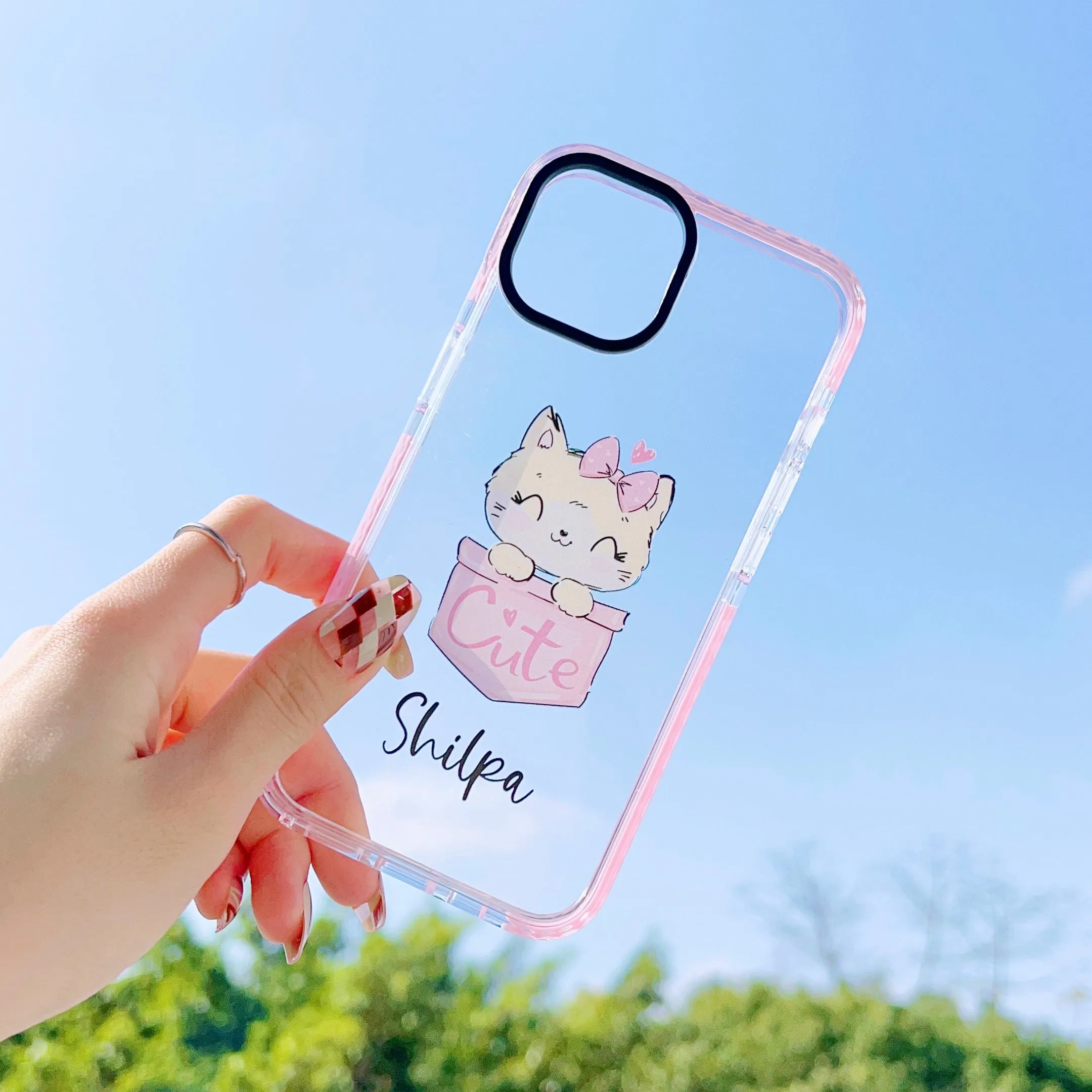 iPhone Impact Proof Customised Silicon Case ( Cute Pocket Animals )