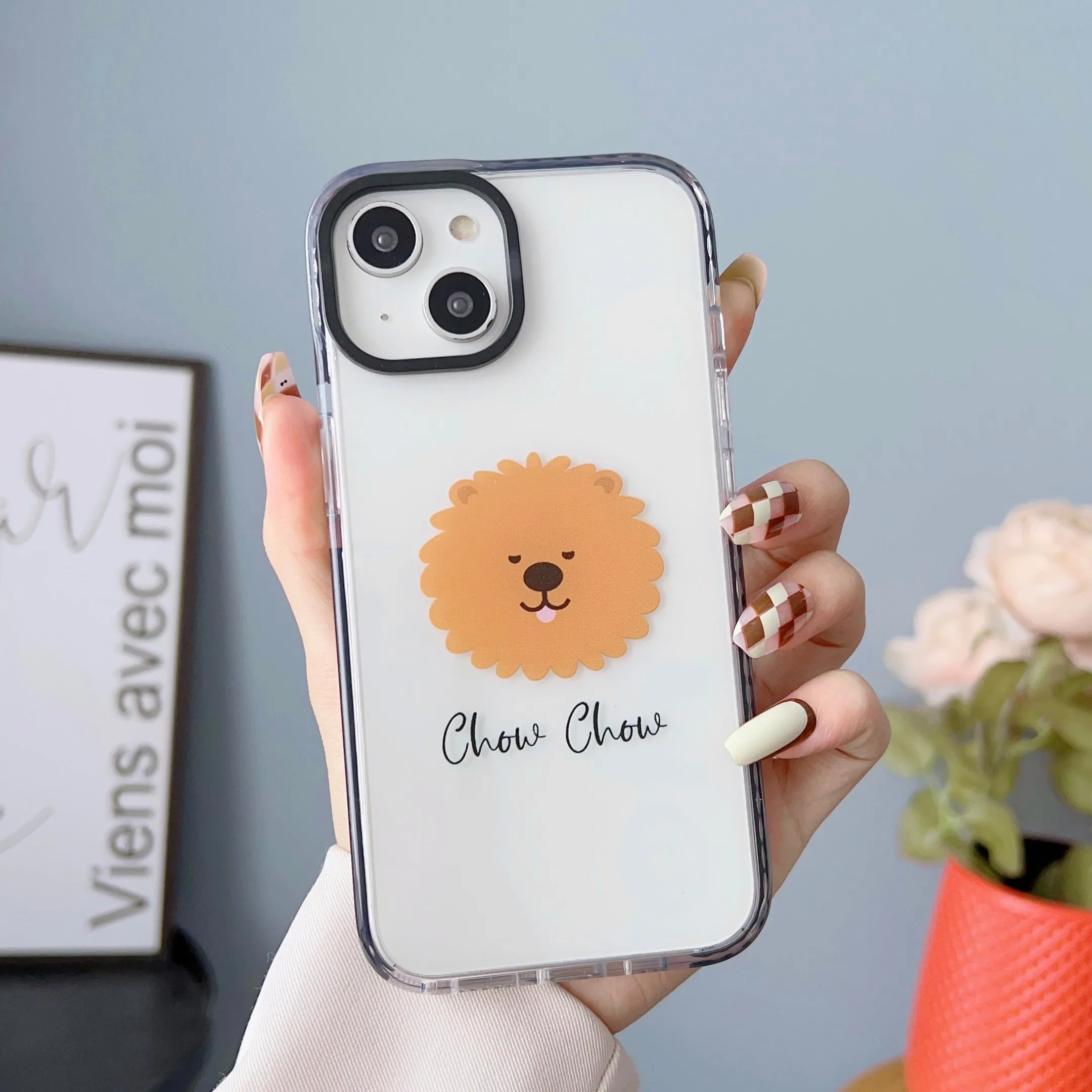 iPhone Impact Proof Customised Silicon Case ( Dog Breed Faces )