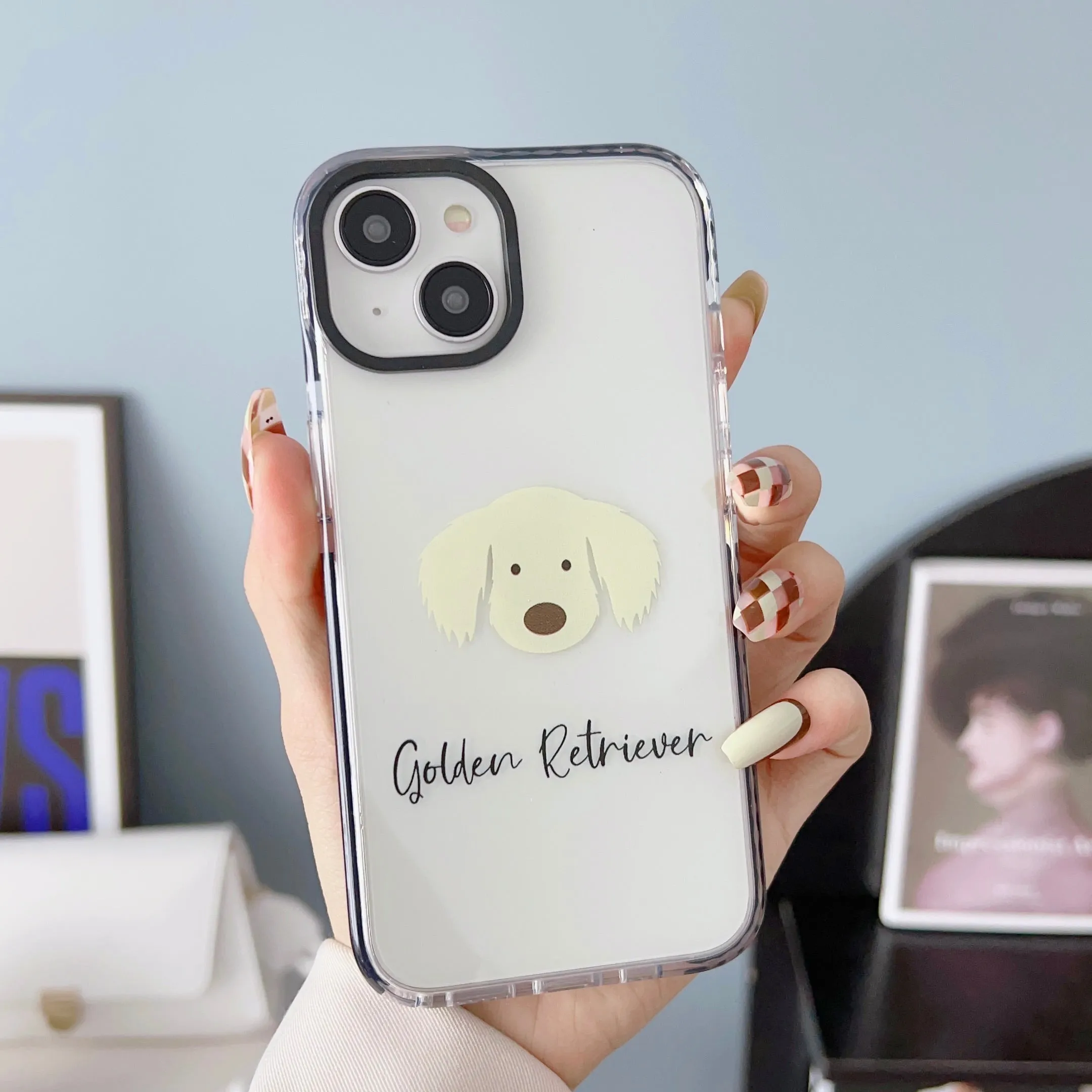 iPhone Impact Proof Customised Silicon Case ( Dog Breed Faces )
