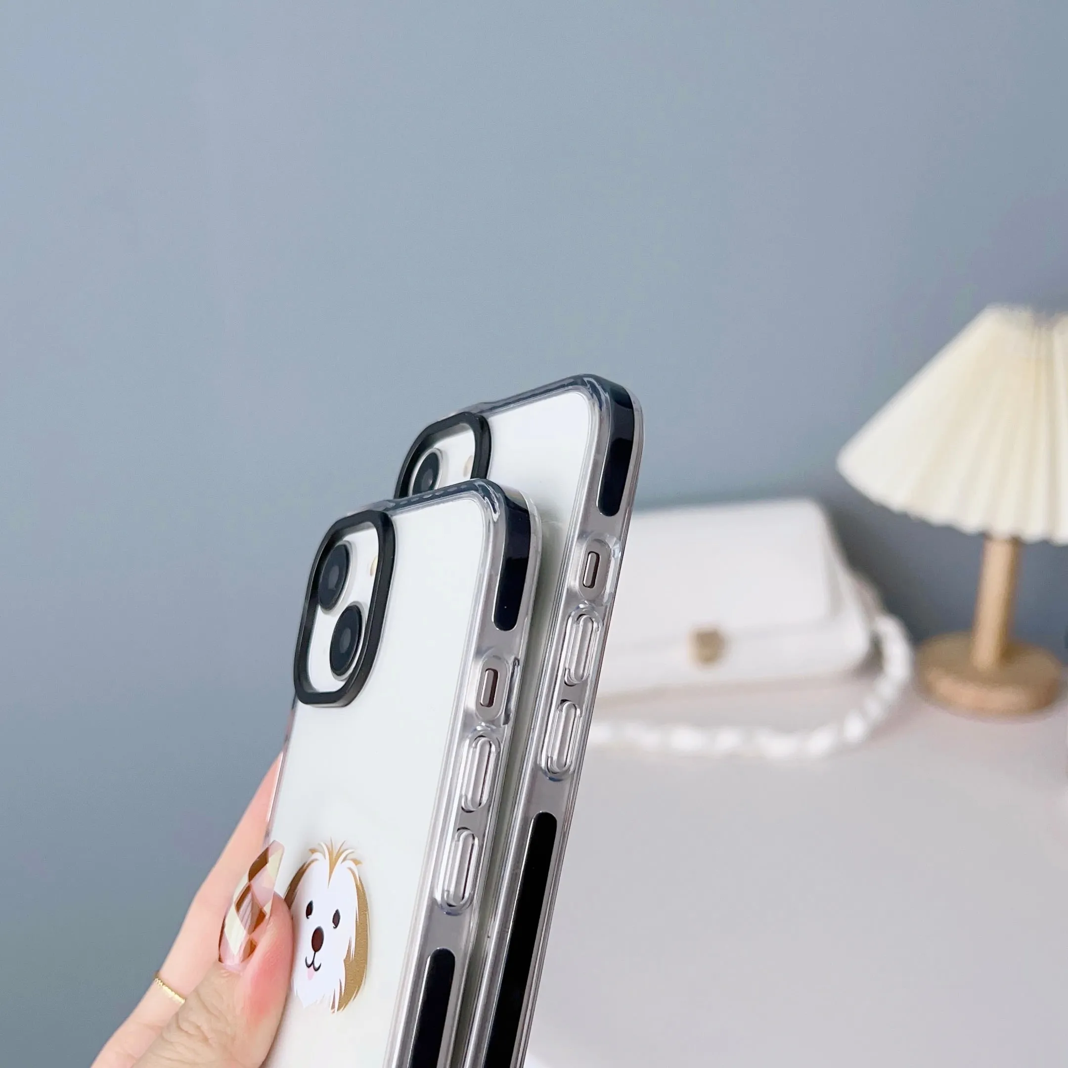 iPhone Impact Proof Customised Silicon Case ( Dog Breed Faces )