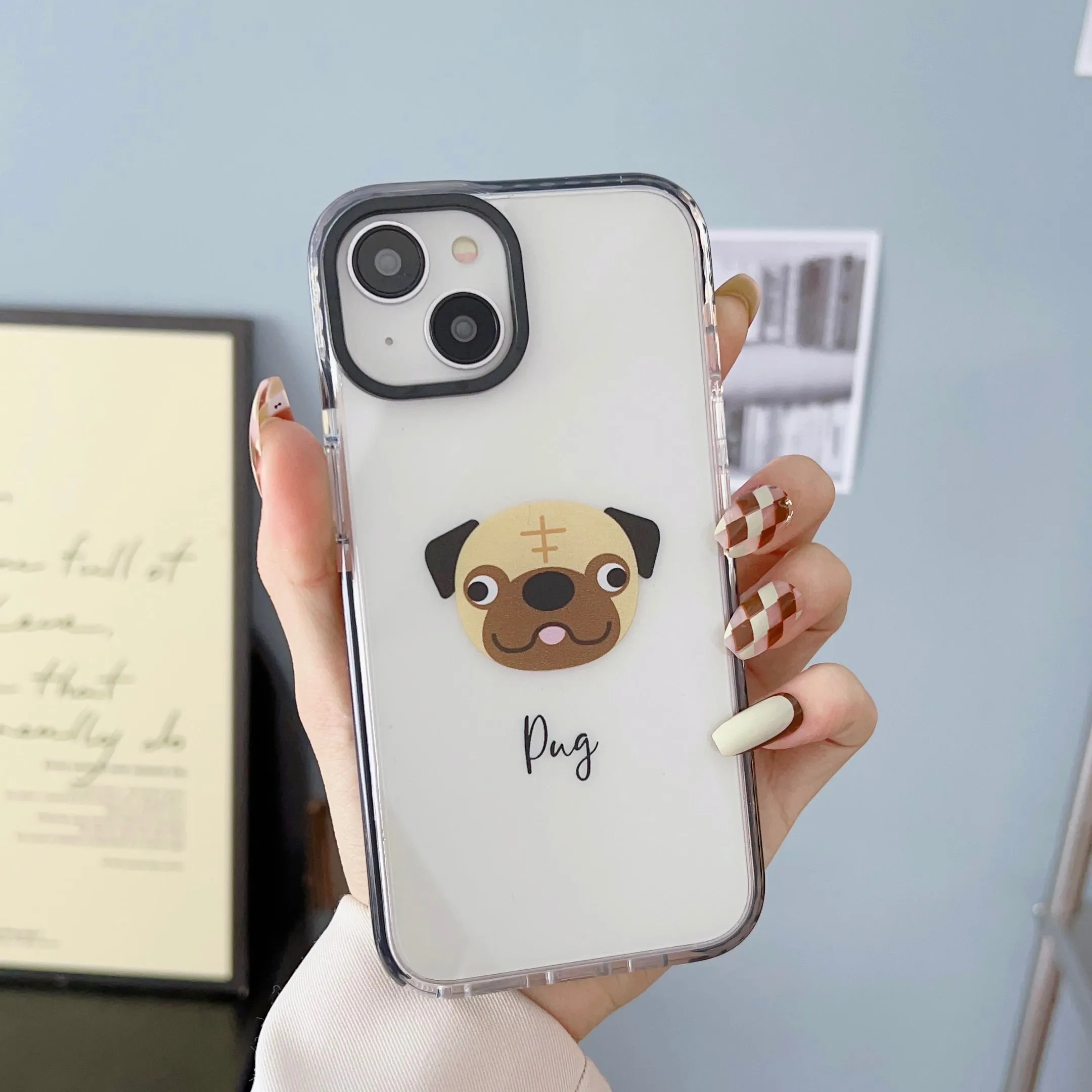 iPhone Impact Proof Customised Silicon Case ( Dog Breed Faces )