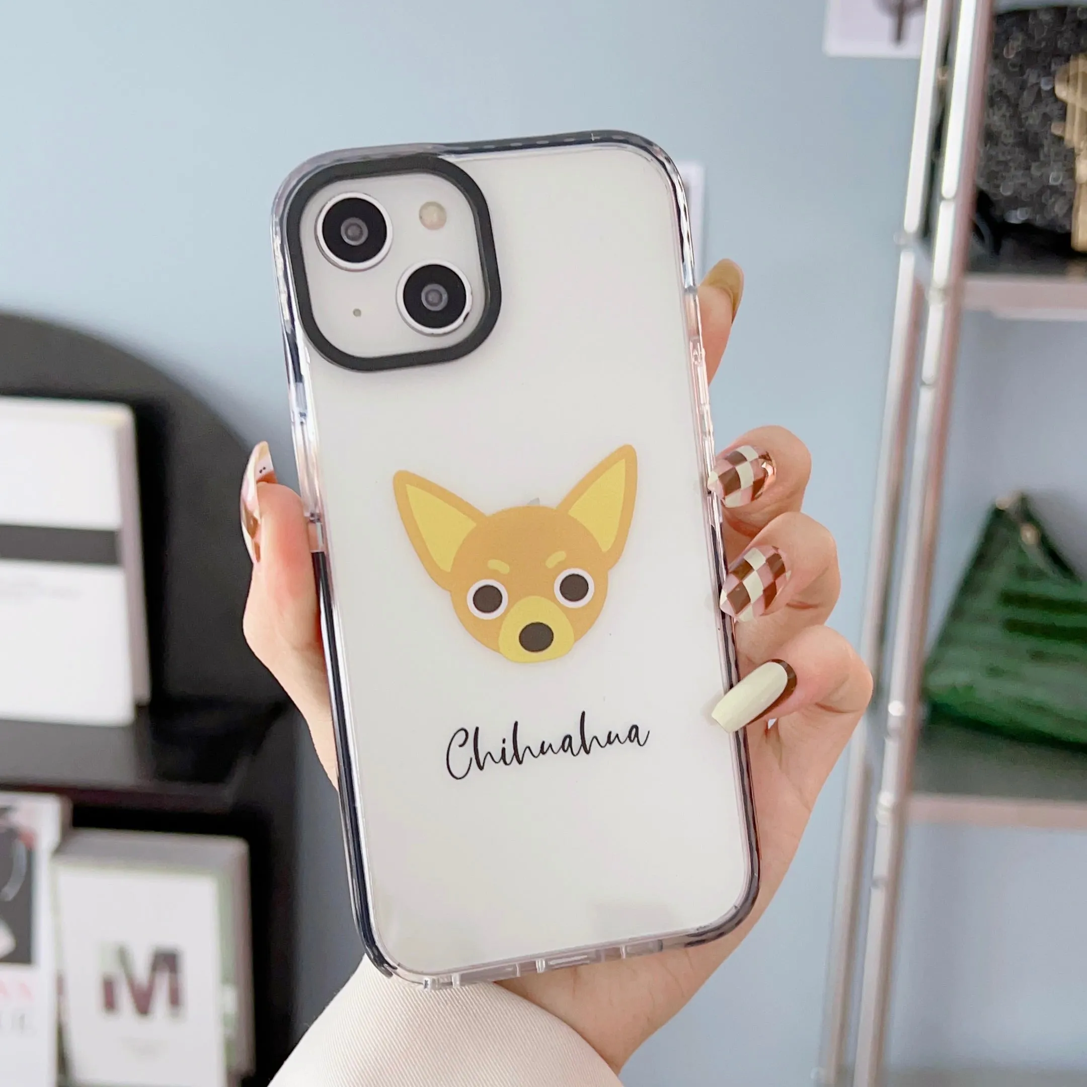 iPhone Impact Proof Customised Silicon Case ( Dog Breed Faces )