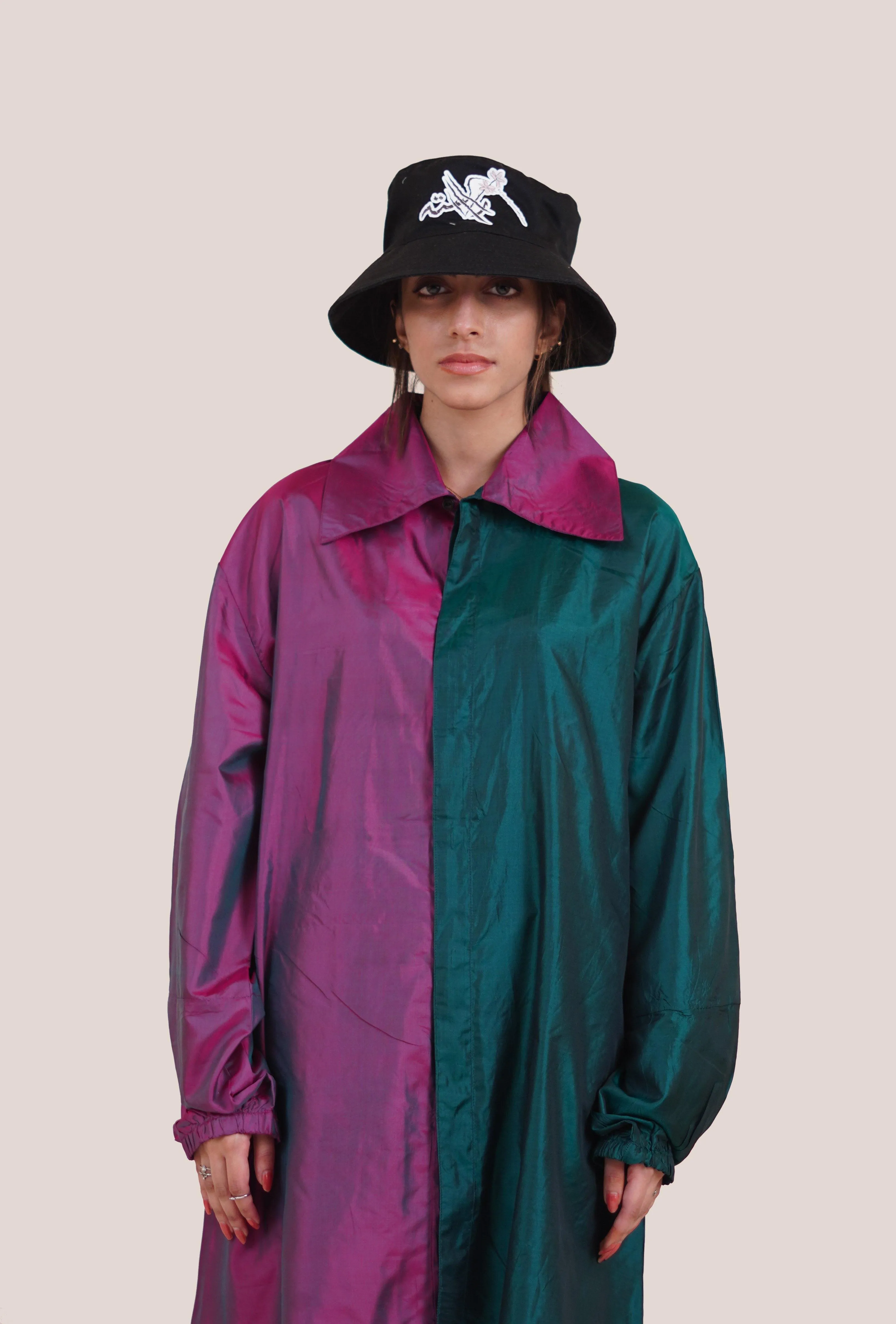Kataan Silk Panel Shirt