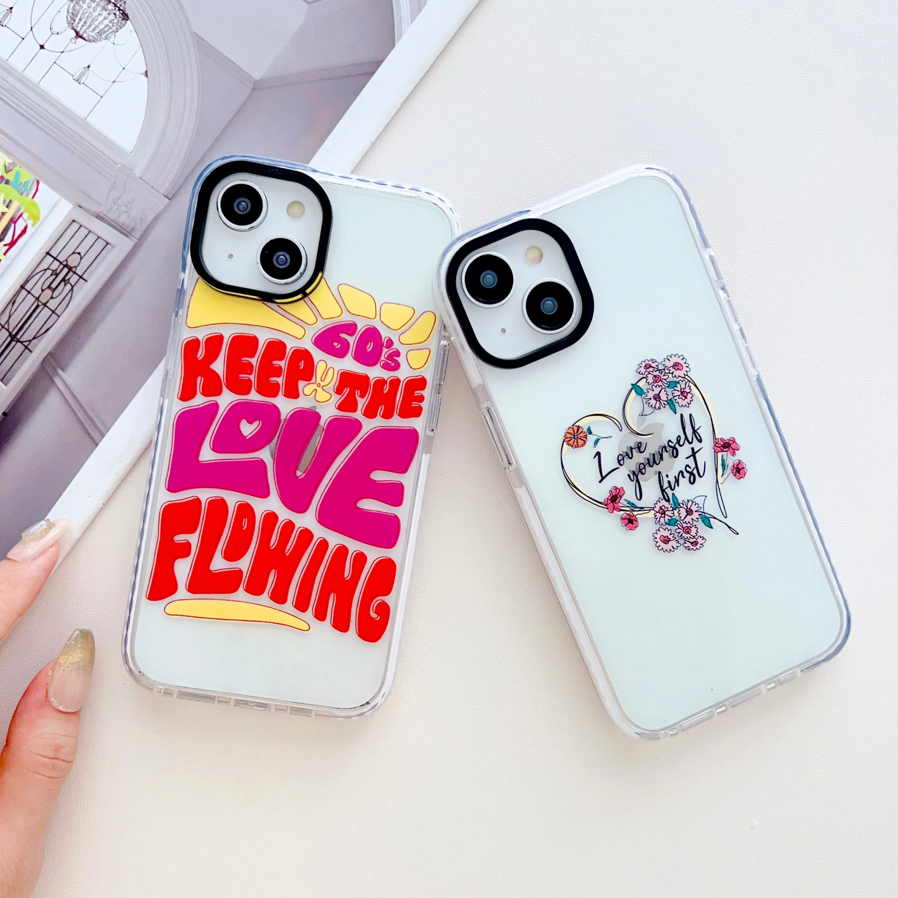 Keep The Love Flowing Designer Impact Proof Case for iPhone