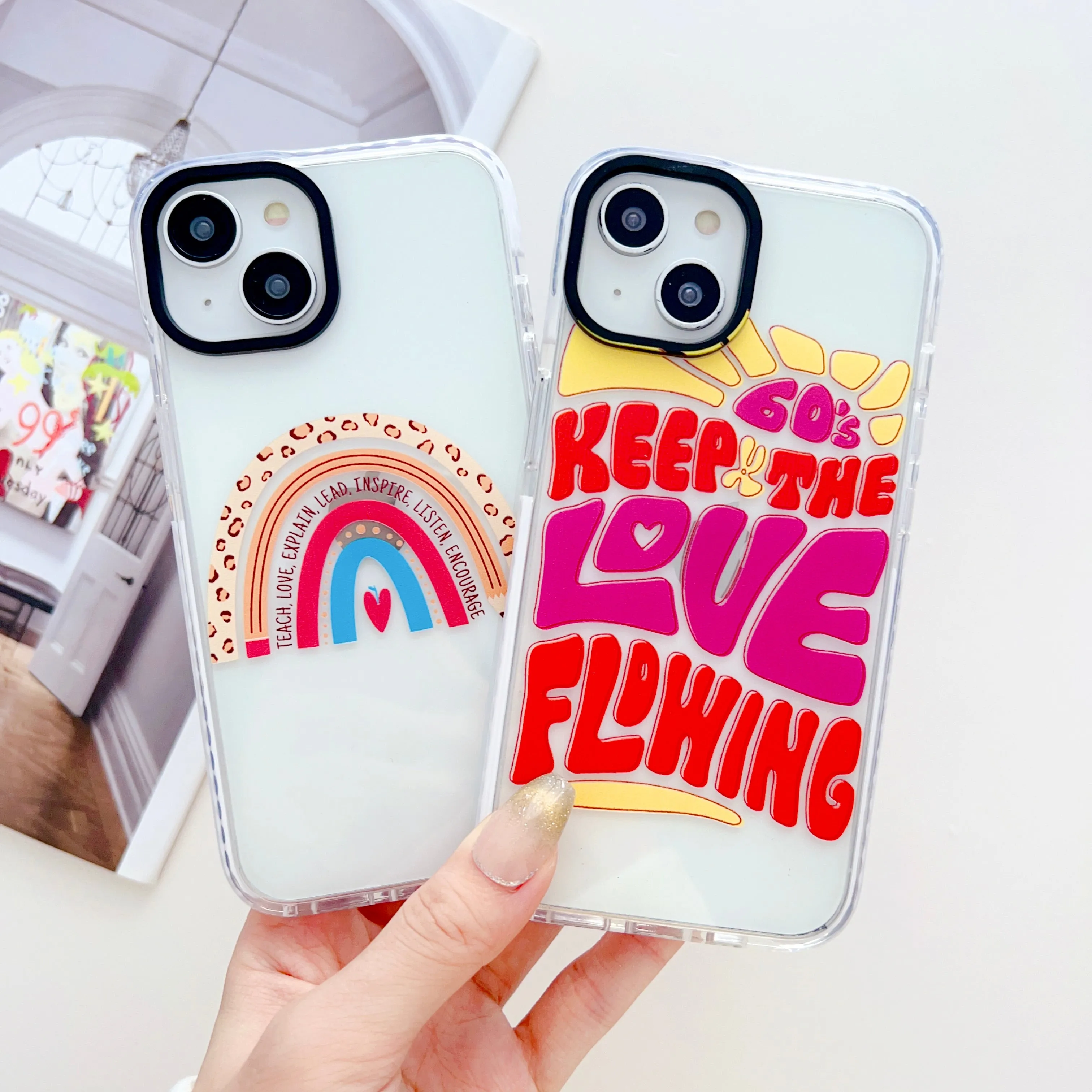 Keep The Love Flowing Designer Impact Proof Case for iPhone