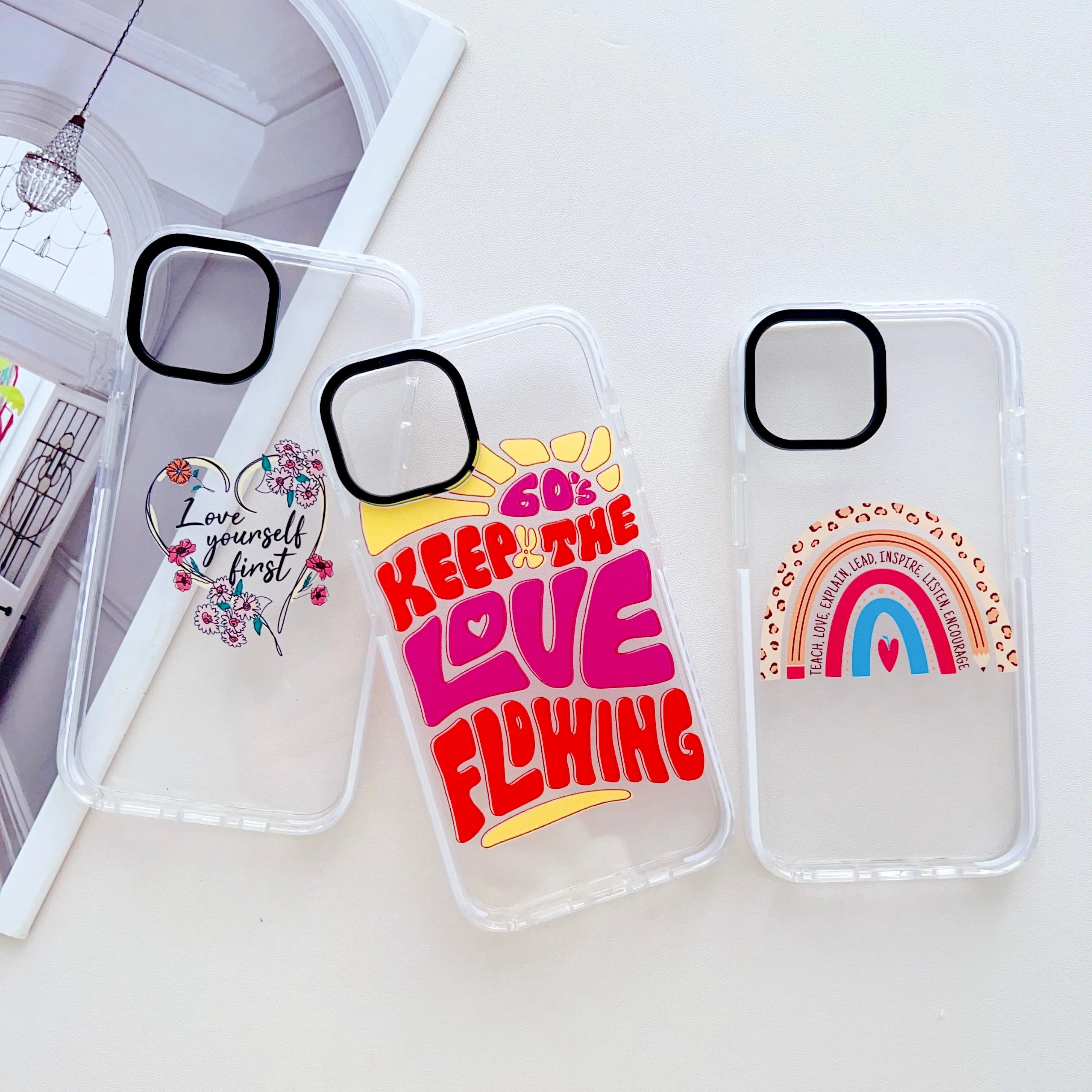 Keep The Love Flowing Designer Impact Proof Case for iPhone