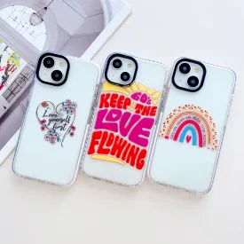 Keep The Love Flowing Designer Impact Proof Case for iPhone