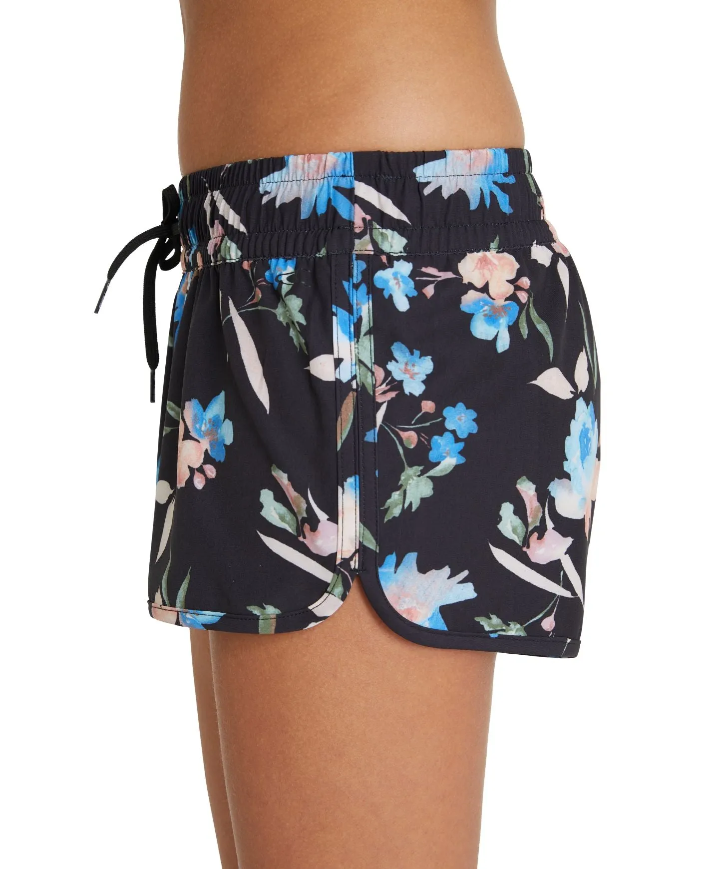 Laney 2" Printed Stretch Boardshort - Black