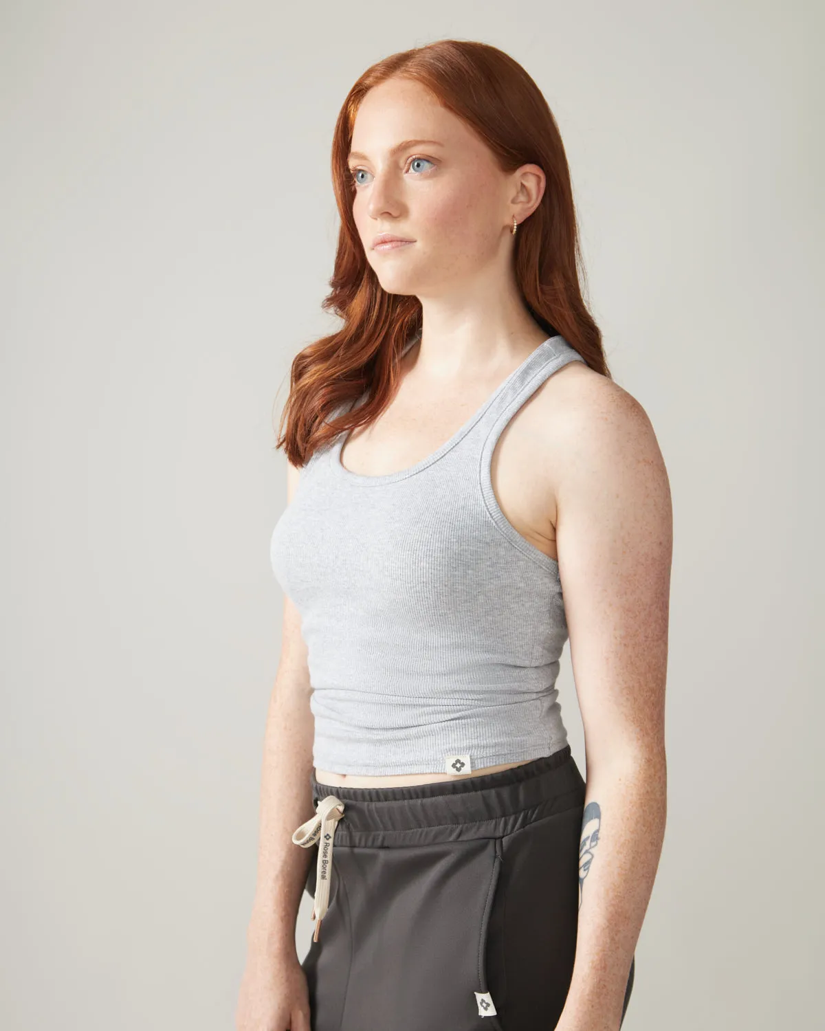 Long Mile-End Tank Top - Moon
