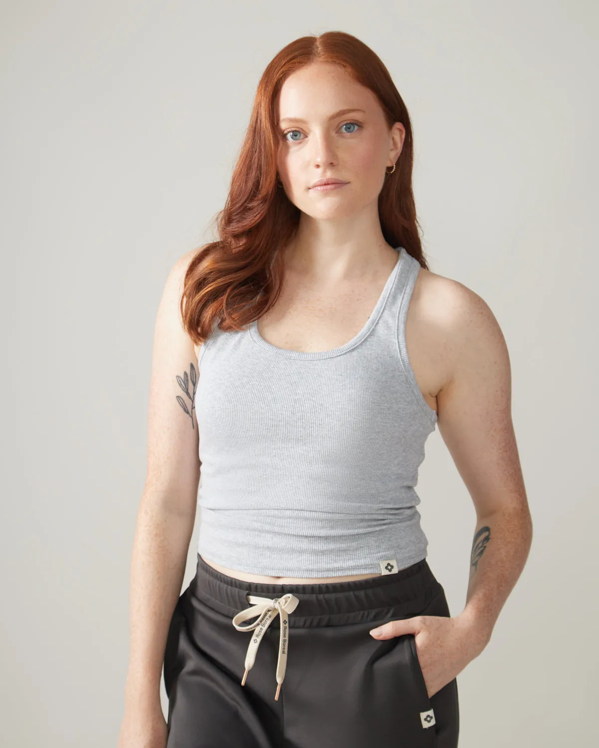 Long Mile-End Tank Top - Moon