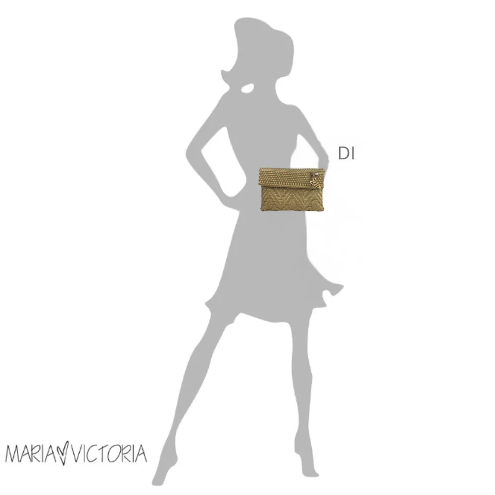 Maria Victoria | Selene DI | Upcycled, Handwoven, Clutch