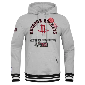 Men's Houston Rockets Pro Standard 713 Edition Rib Hoodie