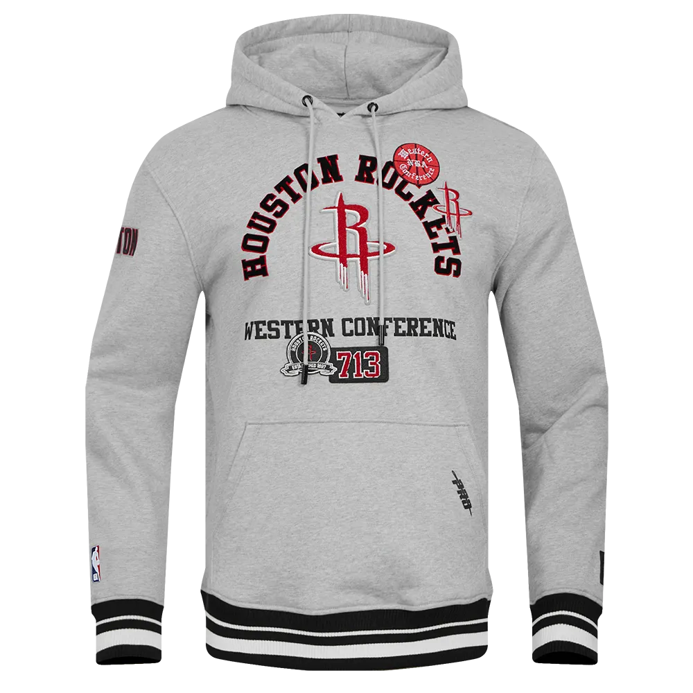 Men's Houston Rockets Pro Standard 713 Edition Rib Hoodie