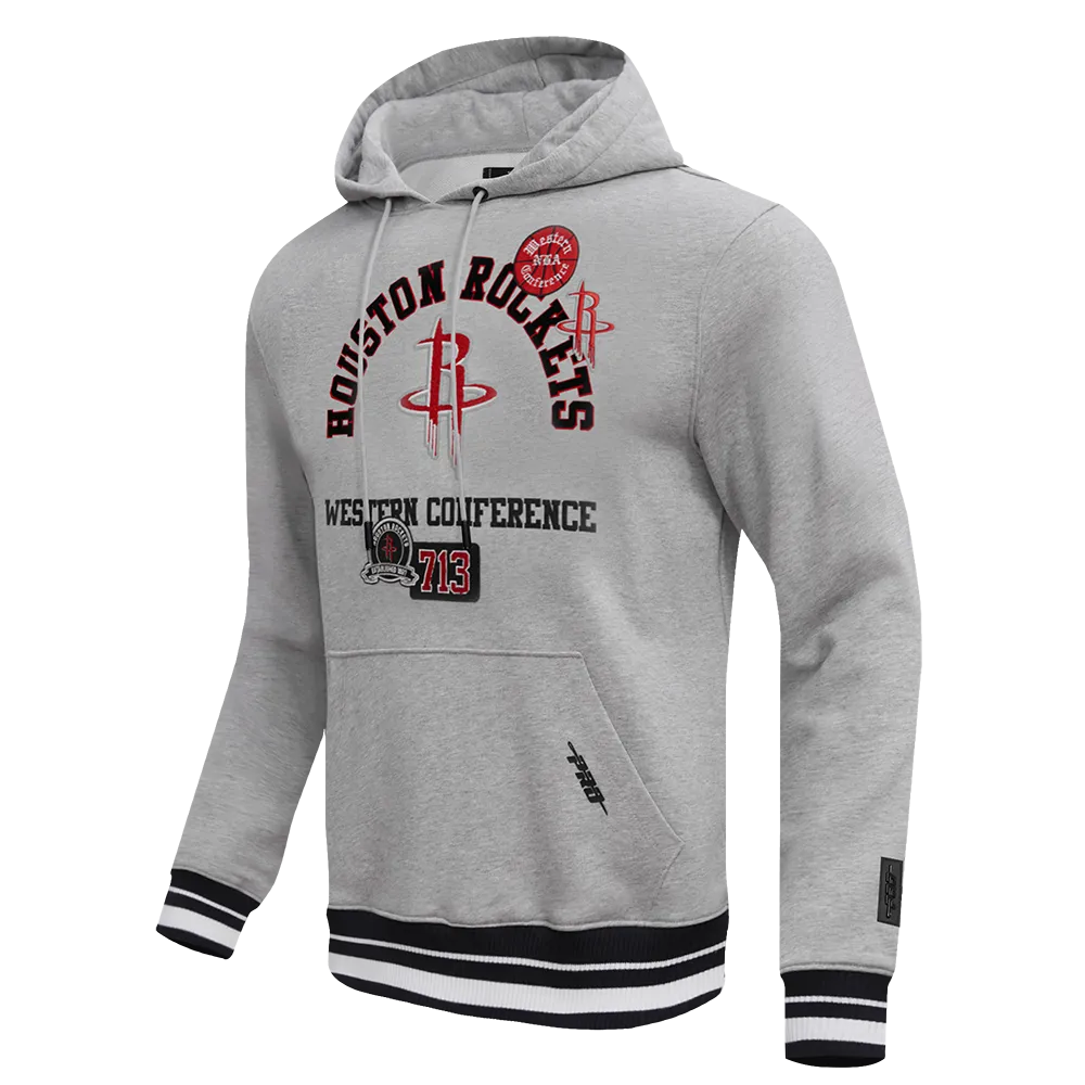 Men's Houston Rockets Pro Standard 713 Edition Rib Hoodie