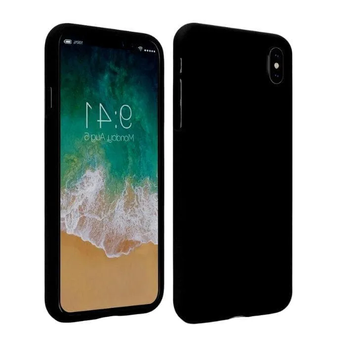 Mercury Soft Feeling Case for iPhone XS Max - Black
