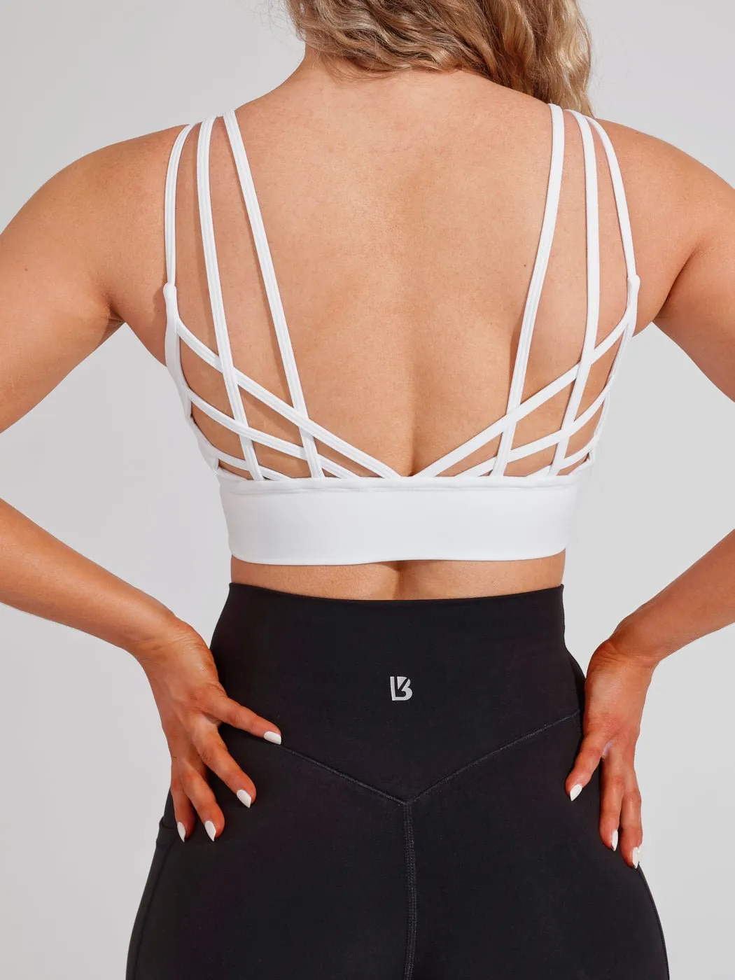 Monarch Sports Bra - White