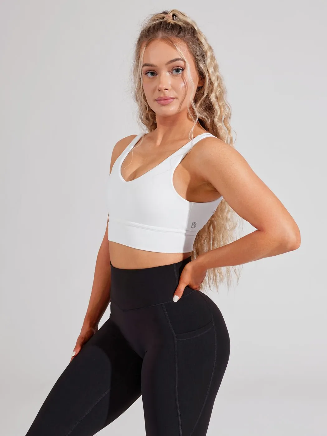 Monarch Sports Bra - White