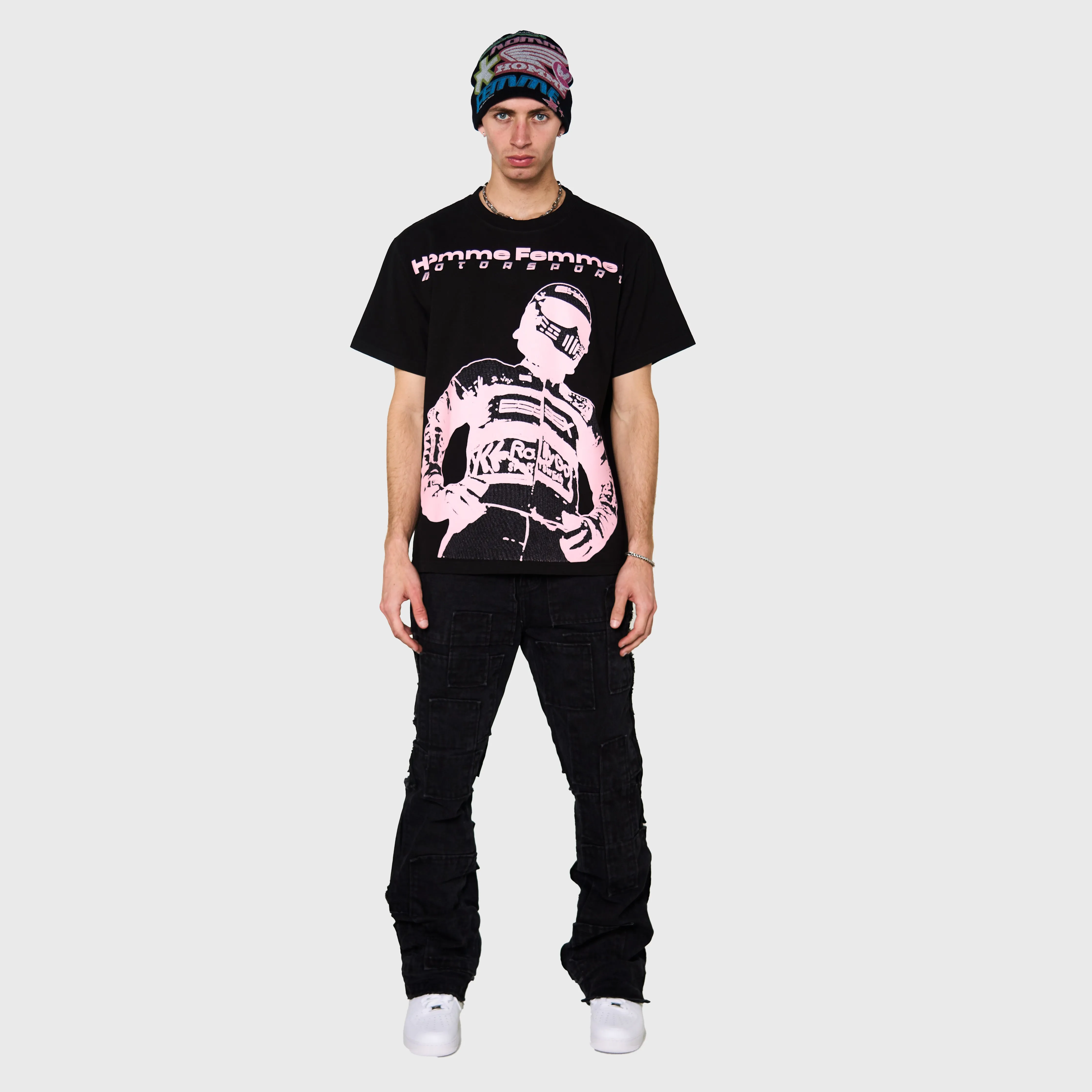 Motosport Tee Black
