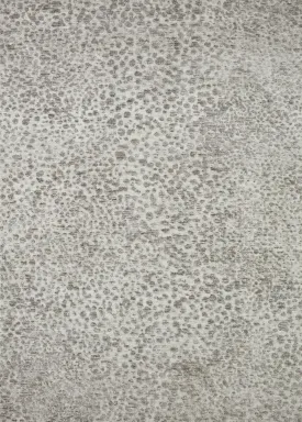 Neda Rug in Silver & Ivory
