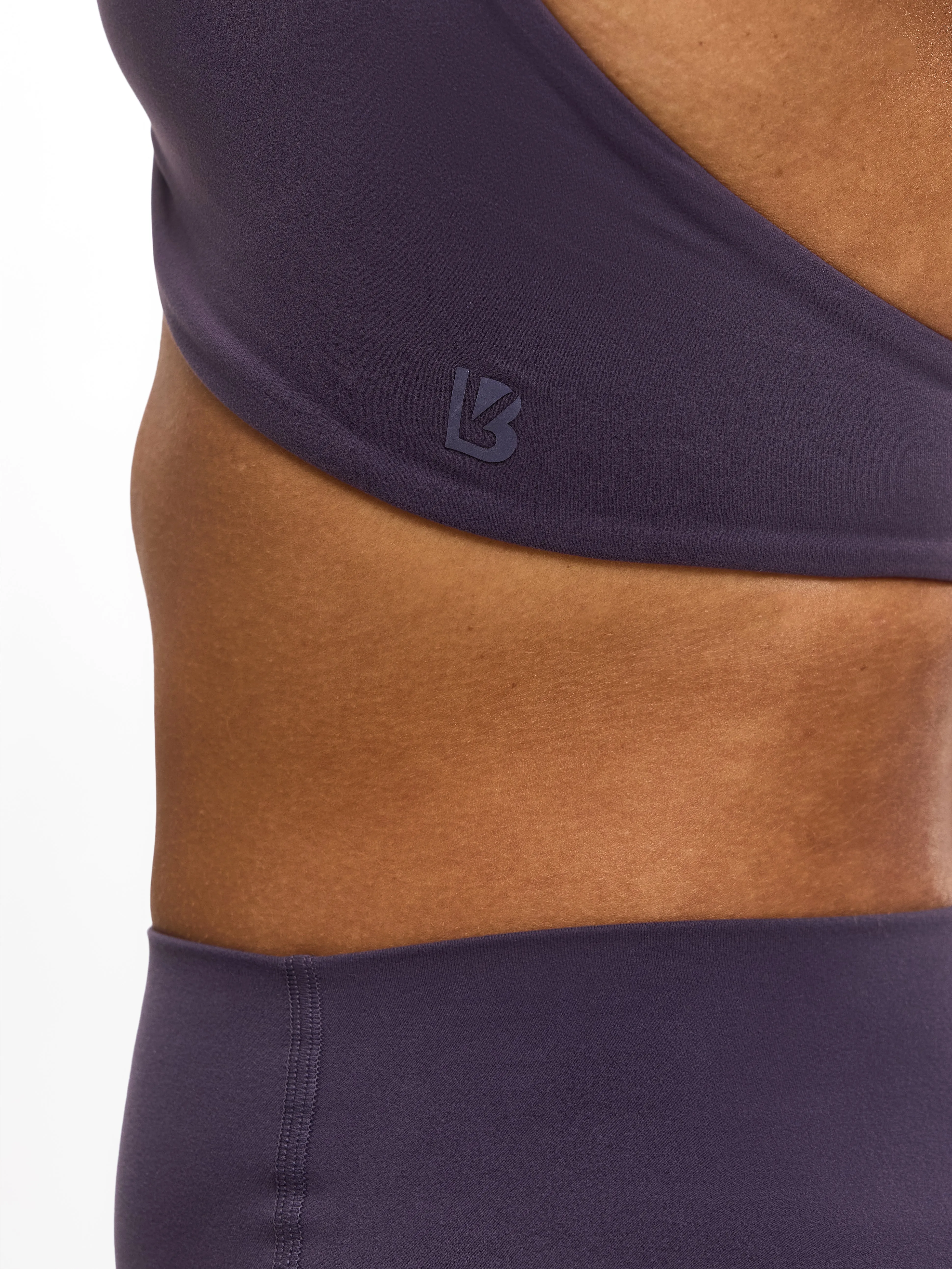 Poshknit Twist Halter - Purple Shadow