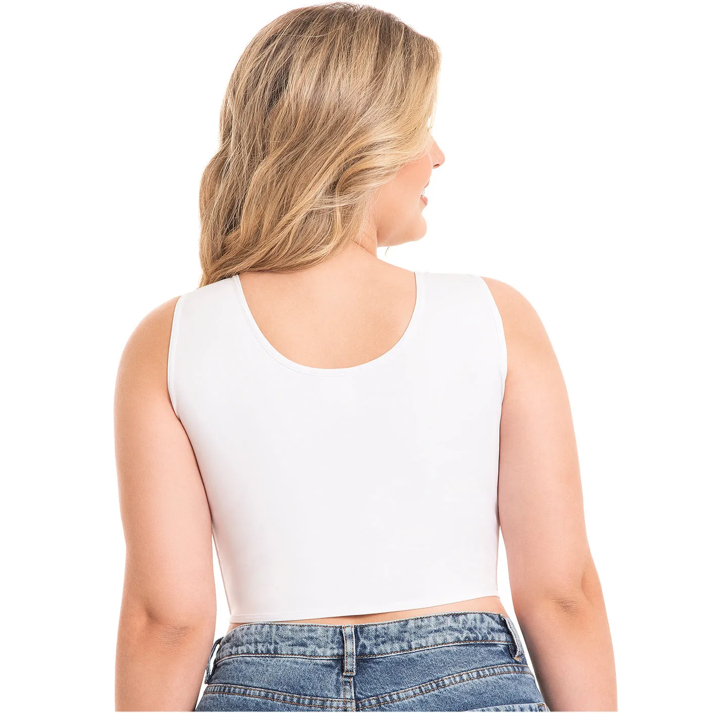 Post Surgical Compression Bra with Hook and eye closure Breast support and enhancement. MYD 0019
