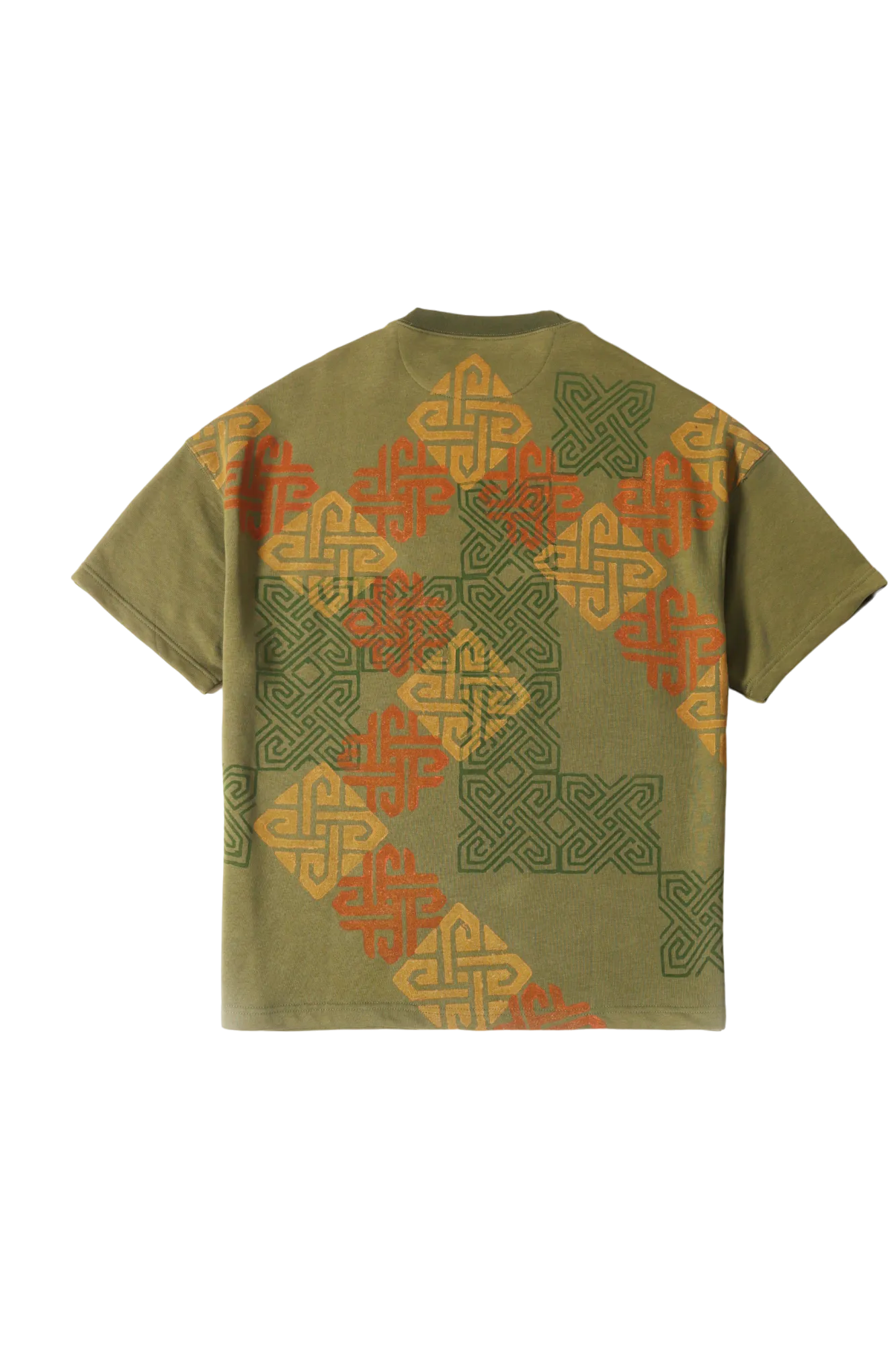 "SHAPESHIFTER" BLOCKPRINT T SHIRT