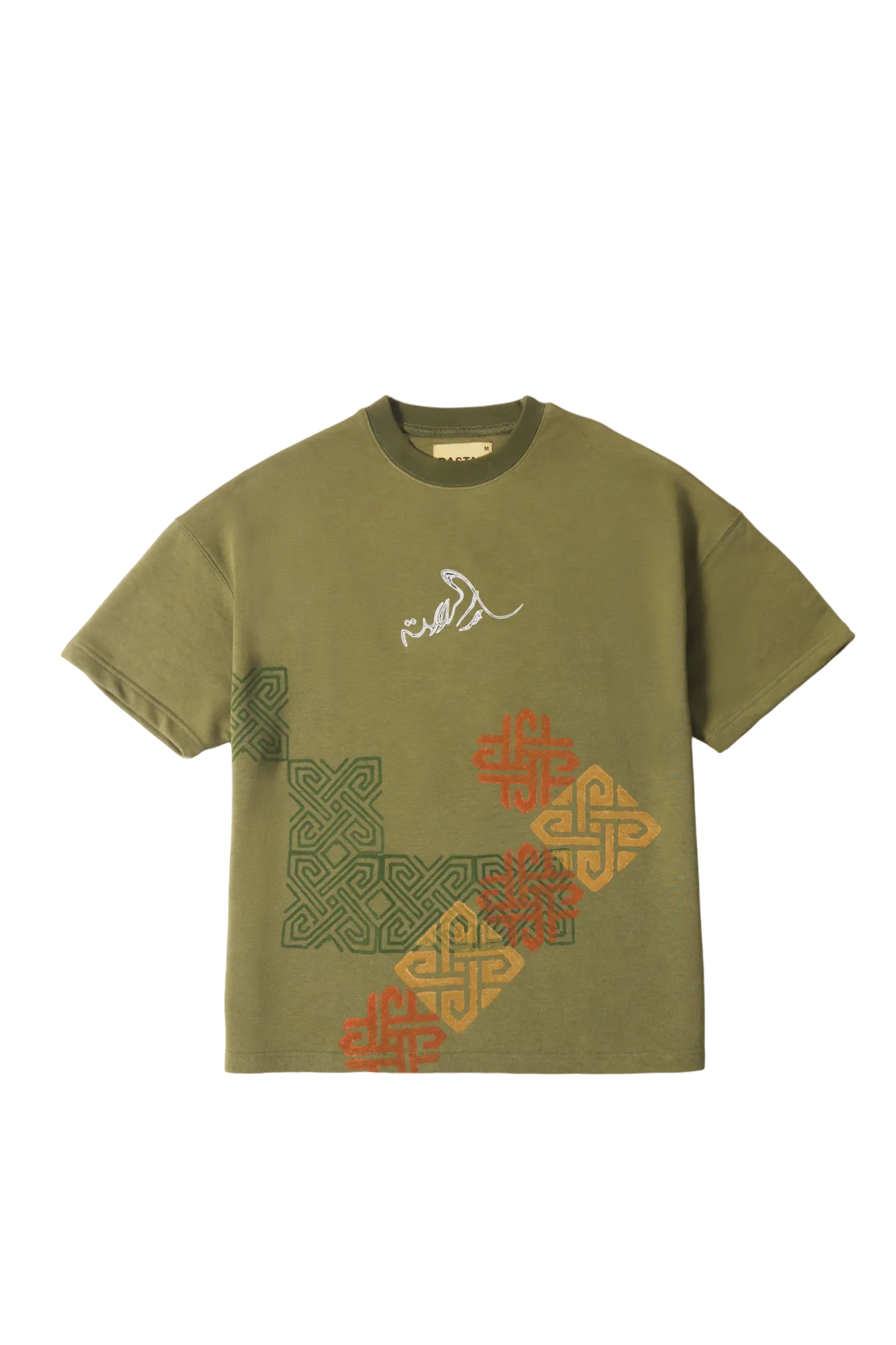 "SHAPESHIFTER" BLOCKPRINT T SHIRT