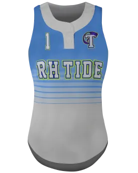 Racerback 2-Button Softball Jersey
