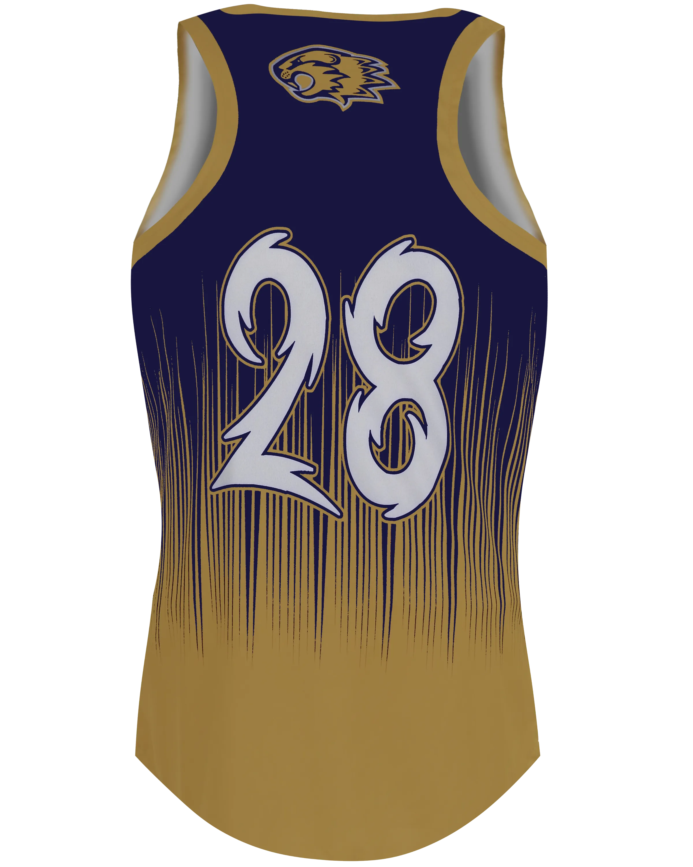 Racerback Full Button Softball Jersey