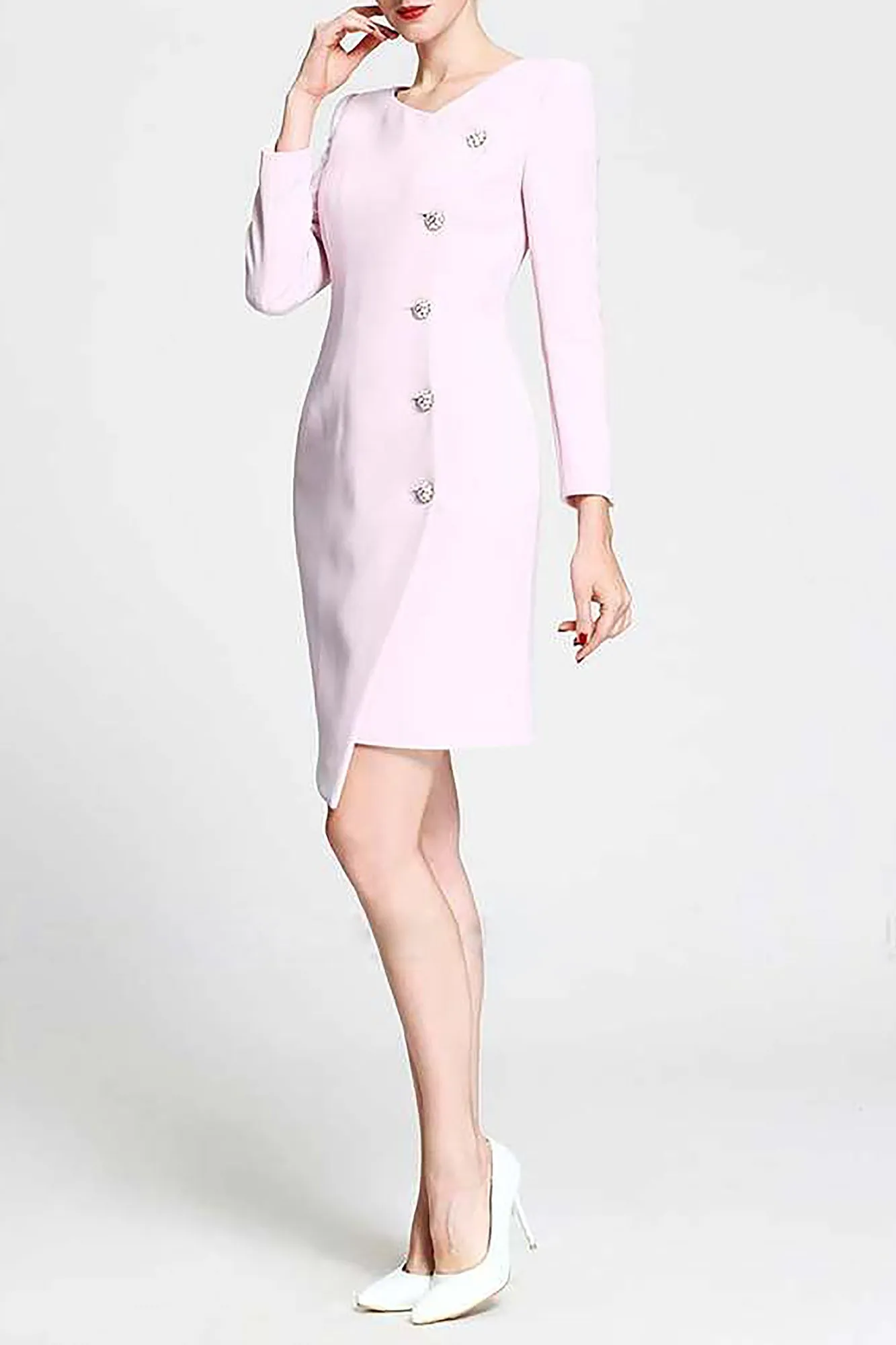 Sabrina Uneven Hem Dress