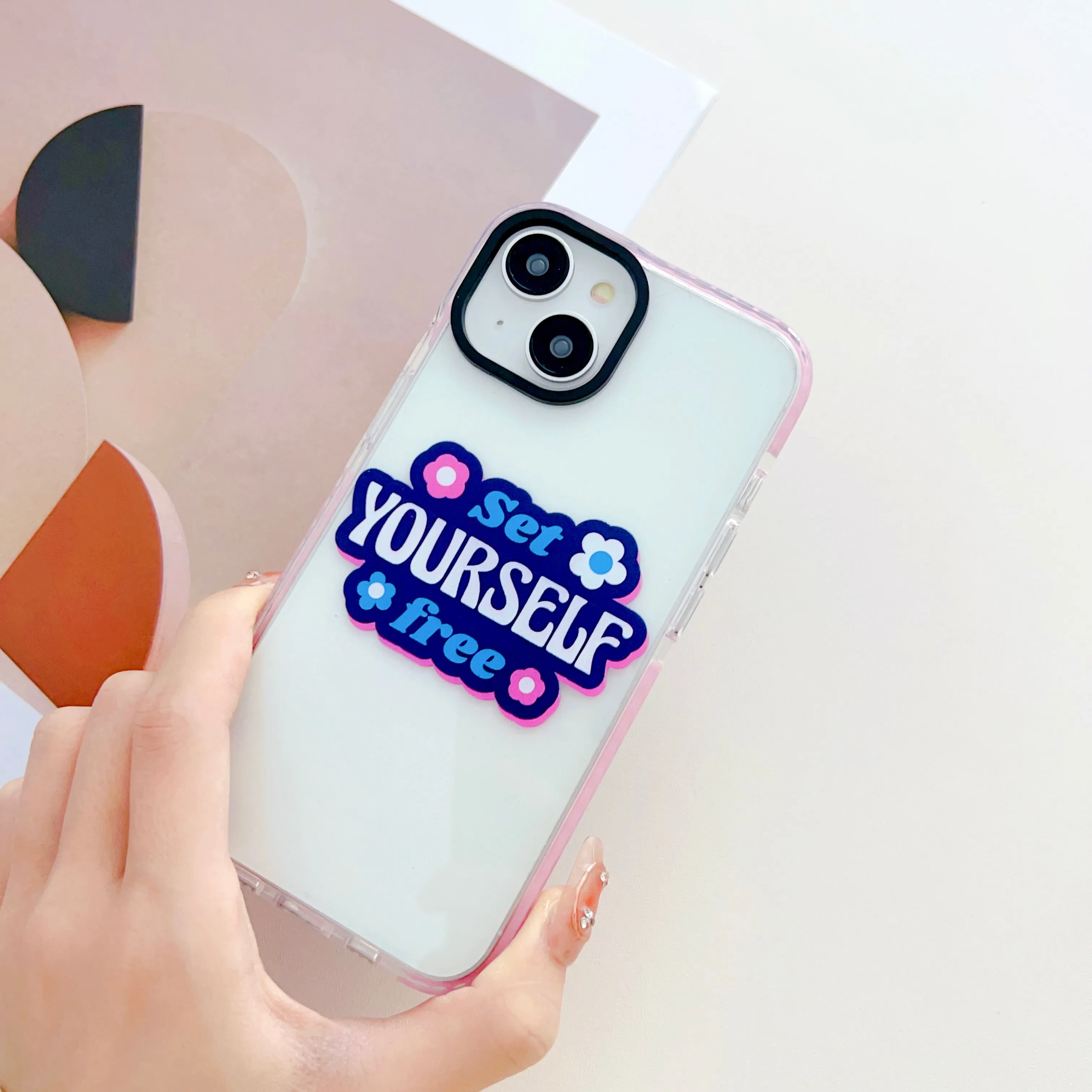 Set Yourself Free Designer Impact Proof Case for iPhone