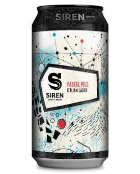 Siren Pastel Pils Italian Lager Beer, 330 ml