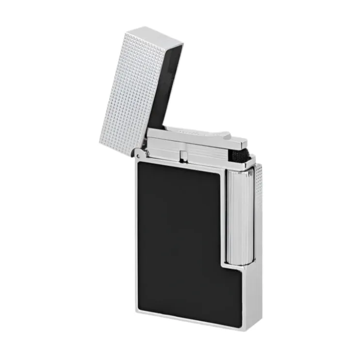 S.T. Dupont Line 2 Palladium Black Lacquer Lighter