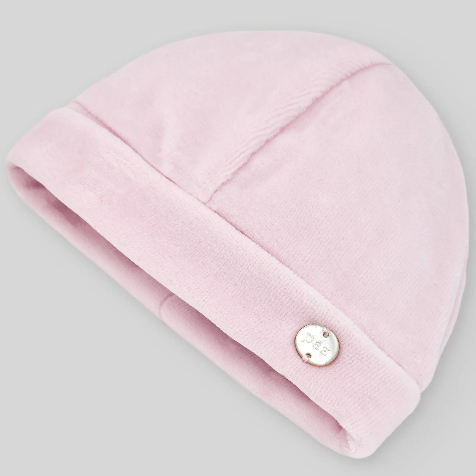Ternura Chalk Pink Footie w/ Hat