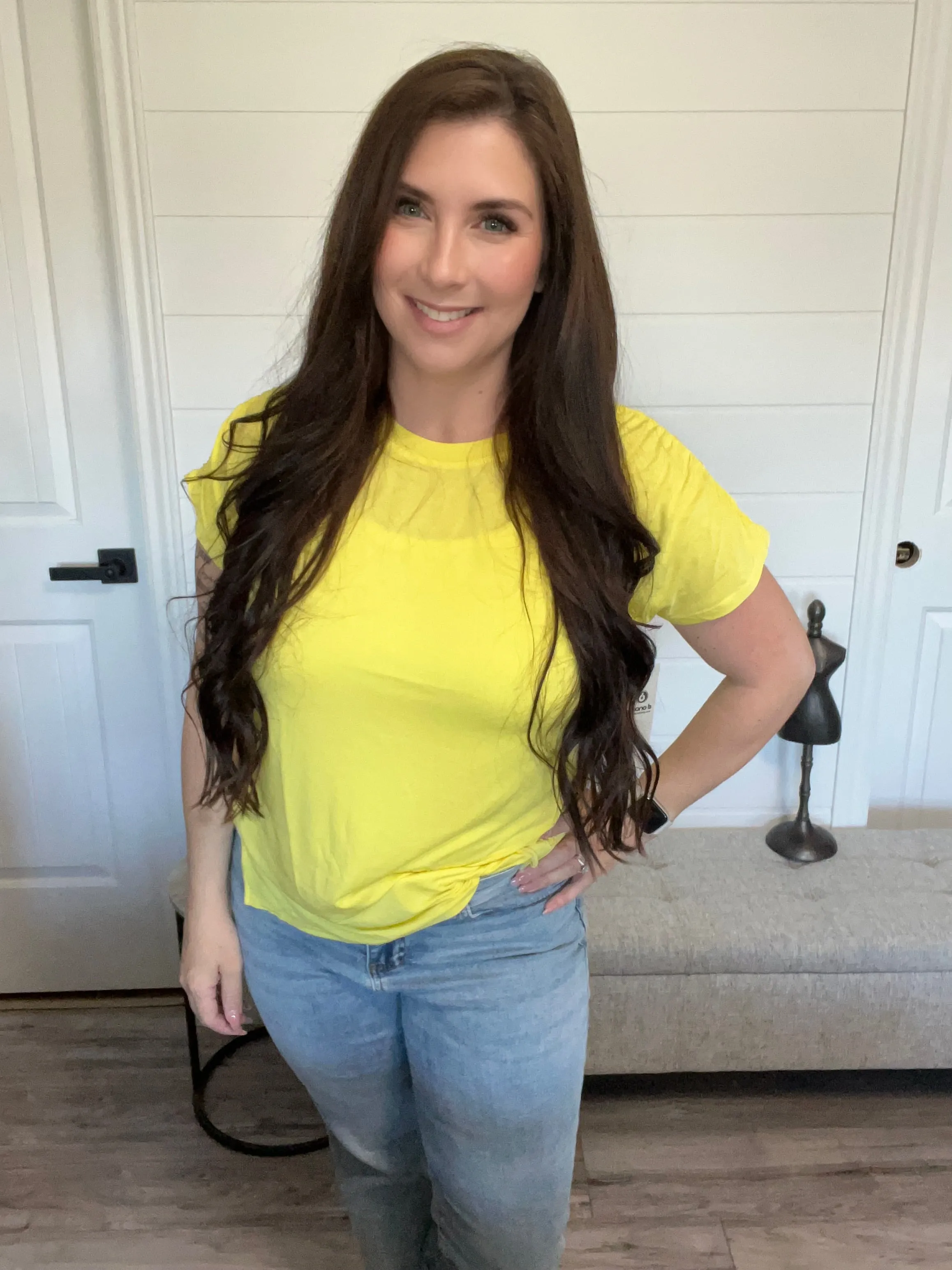 The Sunshine Soft Touch Short Sleeve Tee