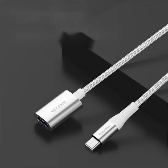 VOKAMO USB-C Adapter,USB-C to USB-A OTG Adapter Cable