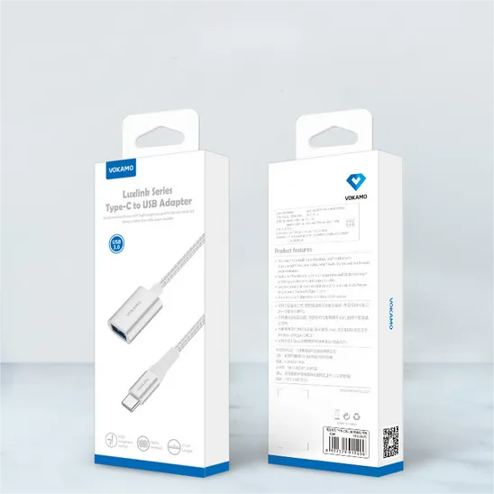 VOKAMO USB-C Adapter,USB-C to USB-A OTG Adapter Cable
