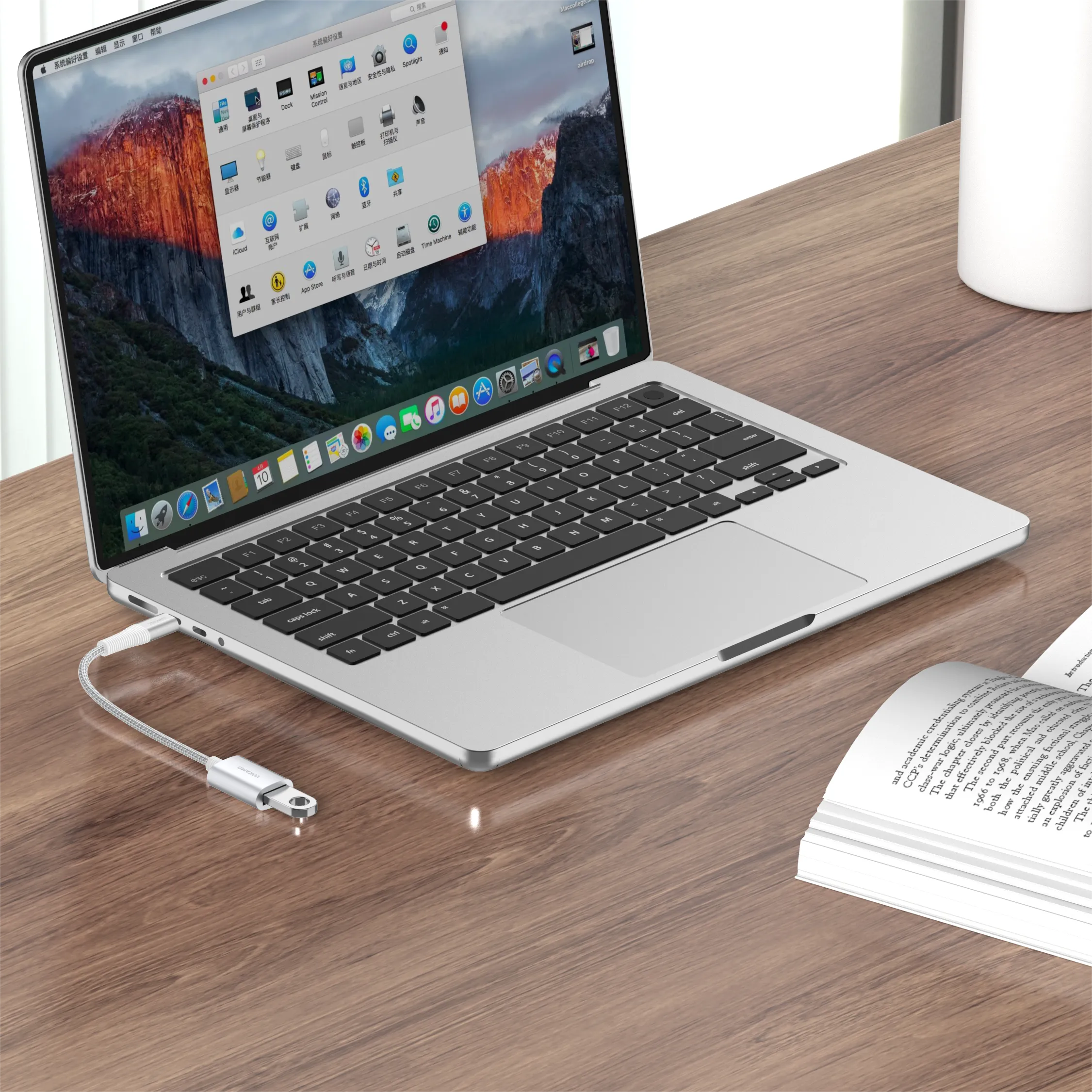 VOKAMO USB-C Adapter,USB-C to USB-A OTG Adapter Cable