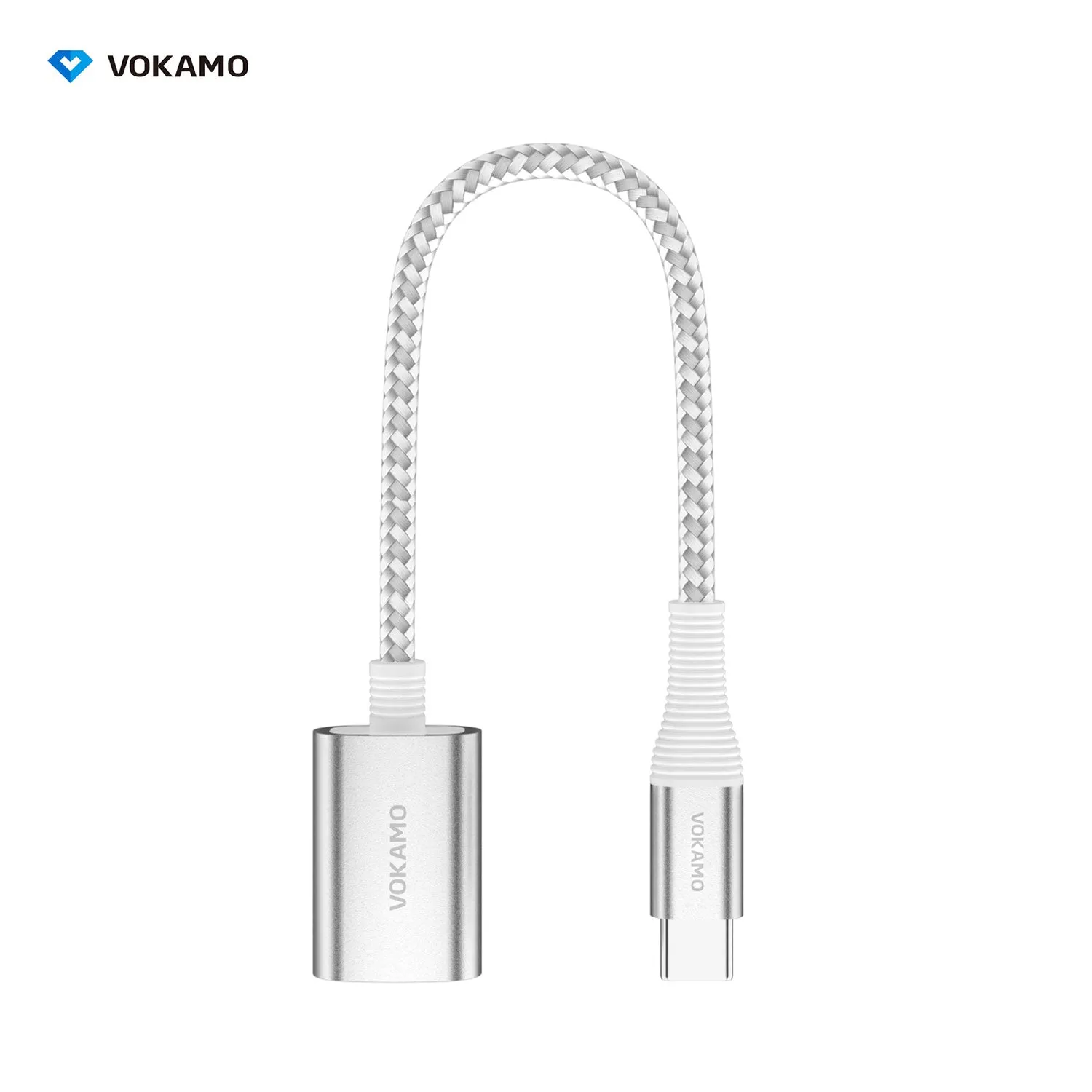 VOKAMO USB-C Adapter,USB-C to USB-A OTG Adapter Cable
